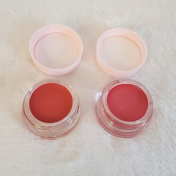 Beautaniq Beauty London Butter Lip & Cheek Balm 2 Pk Peach Blush & Mauve Lychee - Picture 5 of 14